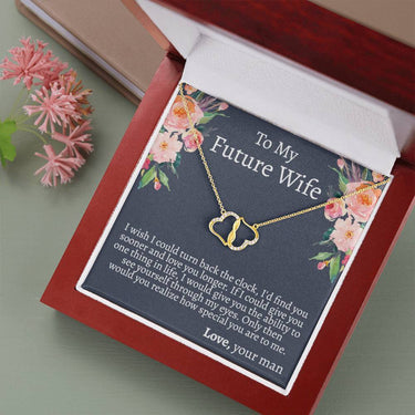 Future Wife Solid Gold Necklace - Love You This Much